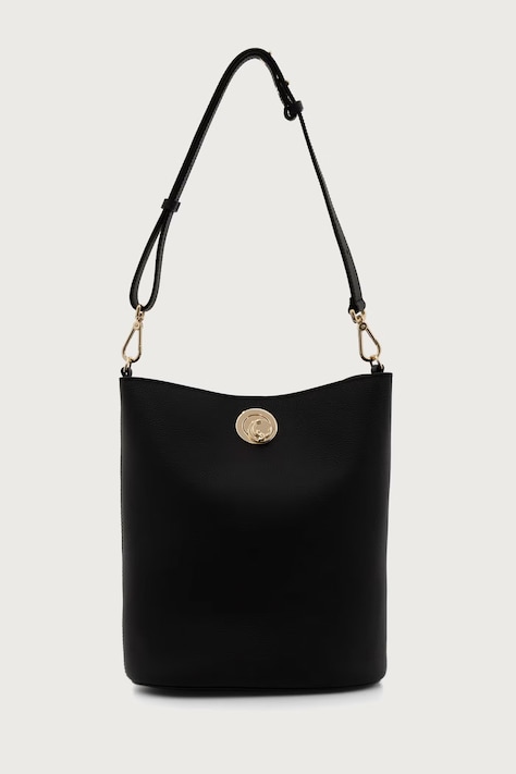 Coccinelle Сумка crossbody для женщин кожаная чёрная E1 TOA 23 01 01