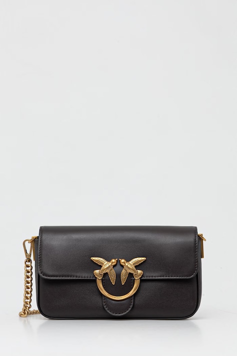 Pinko torebka crossbody damska skórzana brązowa 107924 A2JG