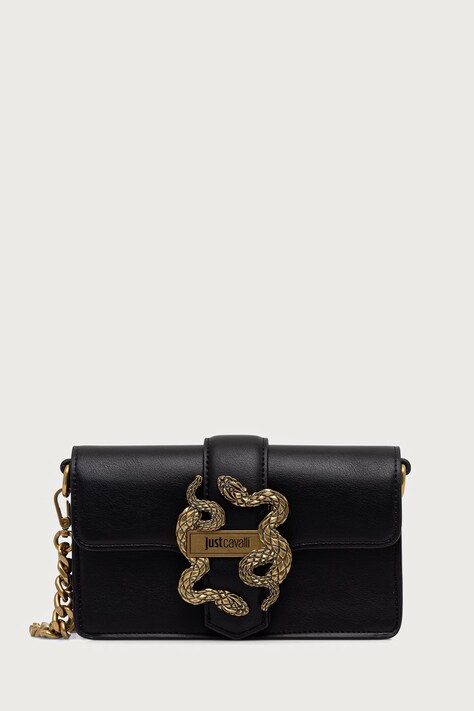 Just Cavalli сумка crossbody для женщин из искусственной кожи чёрная 81RA5PA2 ZSA89