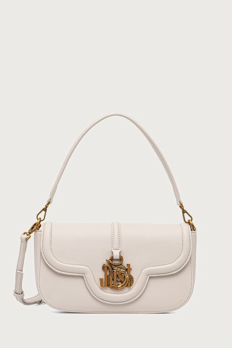 Just Cavalli torebka crossbody damska z imitacji skóry beżowa 81RA4BN3 ZS749