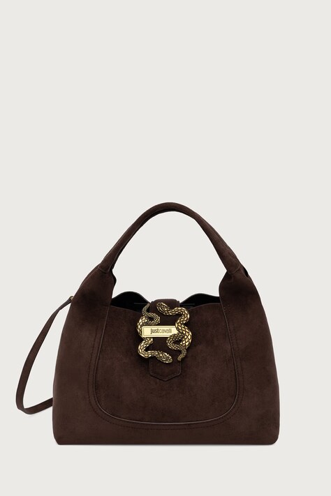 Just Cavalli Torebka crossbody damska brązowa 81RA4BB2 ZSE74