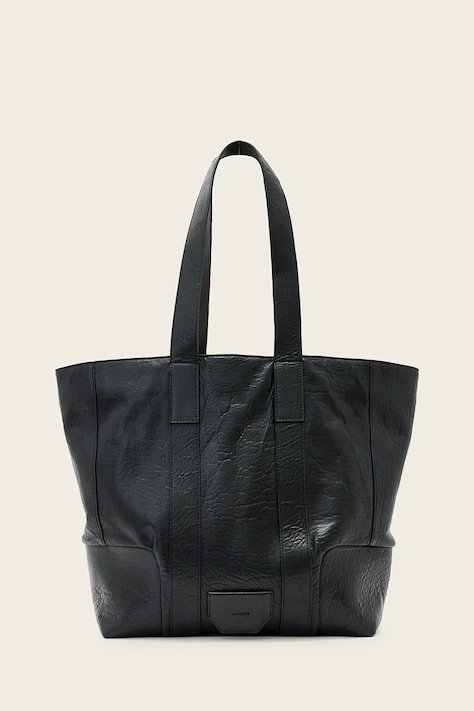 AllSaints Torebka damska skórzana EFFIE czarna W387XE