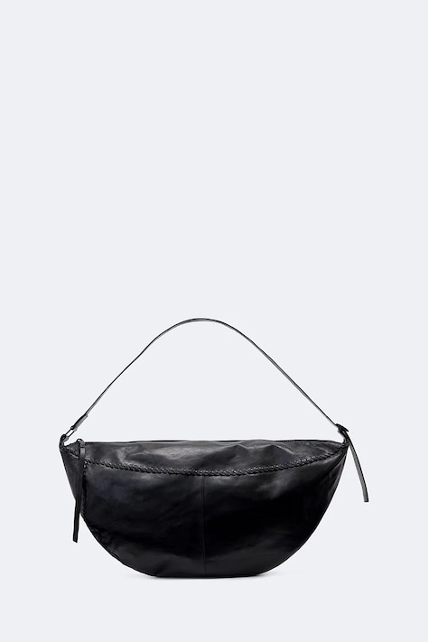 AllSaints Torebka damska skórzana ESME czarna W188XF