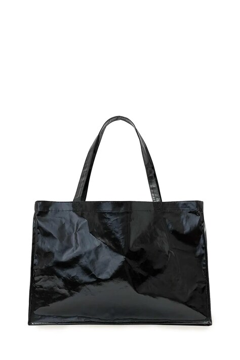 AllSaints Torebka shopper damska z imitacji skóry ALLSAINTS czarna W181XF