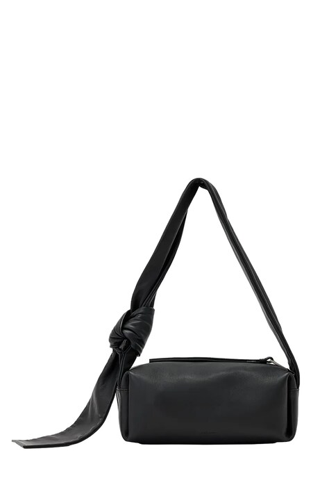 AllSaints Torebka damska skórzana EFFIE czarna W161XF
