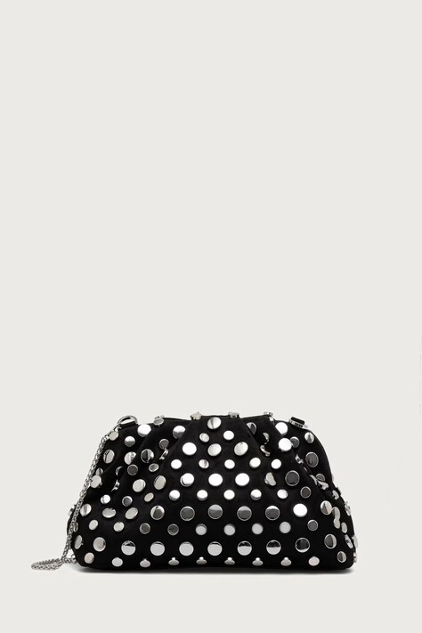 Marella Crossbody kabelka dámska z imitácie semišu MLLGHIA čierna 2623516177200