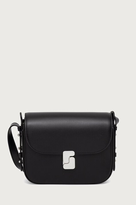 Soeur Borsa a tracollo da donna in pelle BELLISSIMA MINI nera SEM1379BELLIMIN