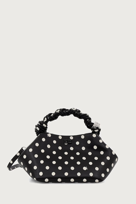 GANNI Torebka crossbody damska czarna B2100056