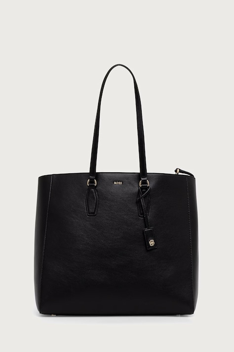BOSS Kabelka typu tote dámska z imitácie kože Sandy New Tote 10283663 čierna 50573533