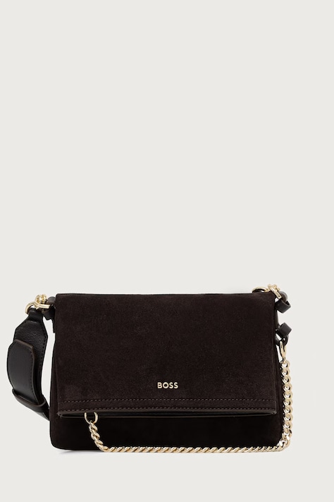 BOSS Crossbody torba za žene Yelena FlapCrossbody smeđa 50573252