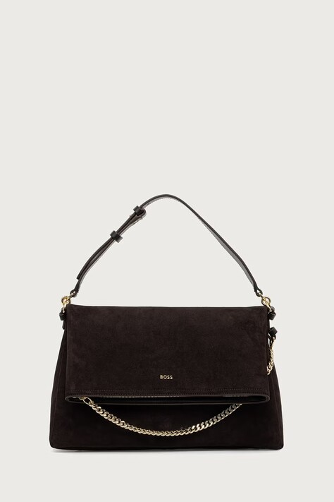 BOSS Чанта дамска Yelena Shoulderbag кафява 50573247