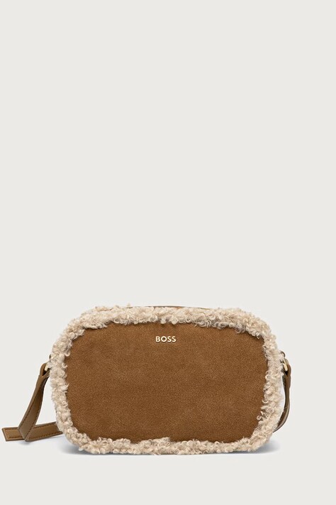 BOSS Crossbody torba za žene Sandy Crossbody SH bež 50573238