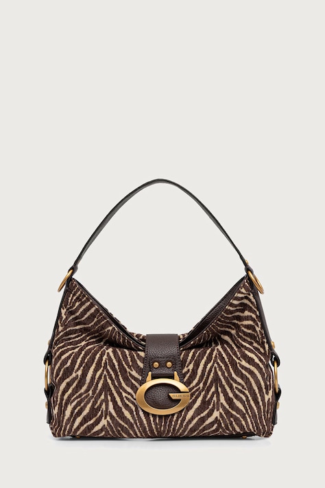 Guess Torebka hobo damska CAMDEN brązowa HWZB93 08180