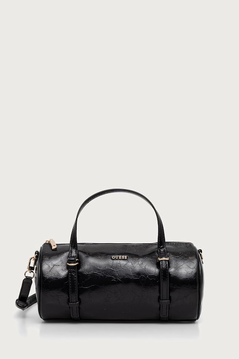 Guess Torebka bagietka damska z imitacji skóry TAYLOR czarna HWTG23 25760