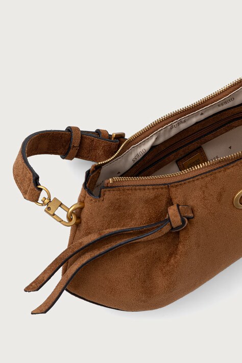 Guess Torebka tote damska ALLEGRA brązowa HWSG22 37180