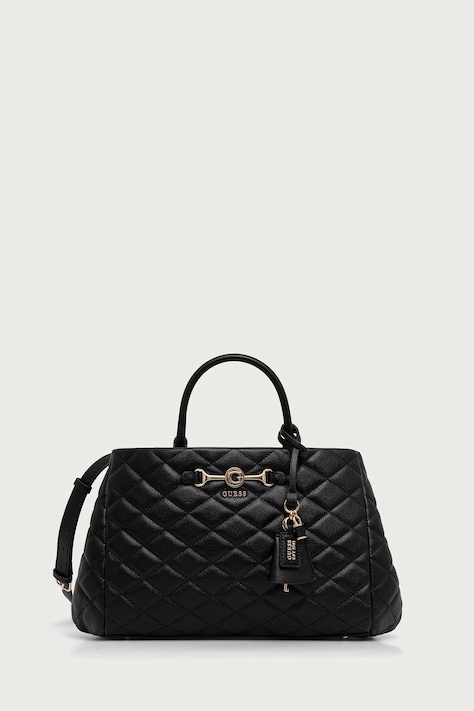 Guess torebka damska z imitacji skóry FRANCES czarna HWQG22 41060