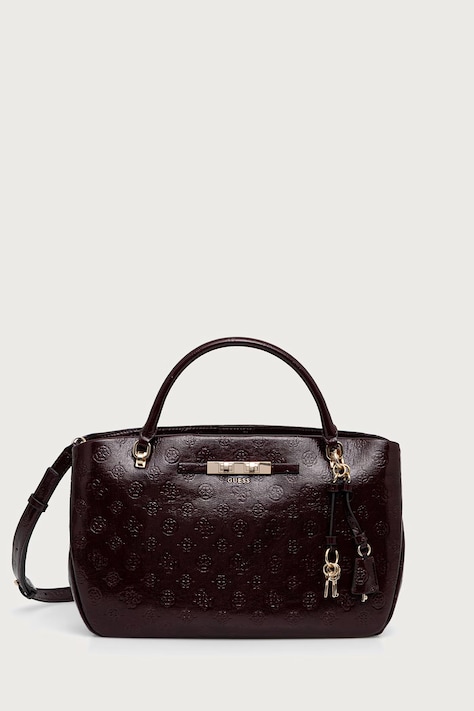 Guess torebka crossbody damska CARMELLA bordowa HWPT22 25060