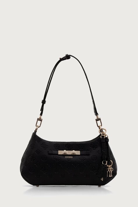Guess torebka damska z imitacji skóry CARMELLA czarna HWPD22 25180