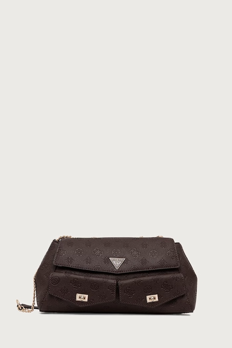 Guess torebka damska z imitacji skóry BLAKE brązowa HWPD22 22210
