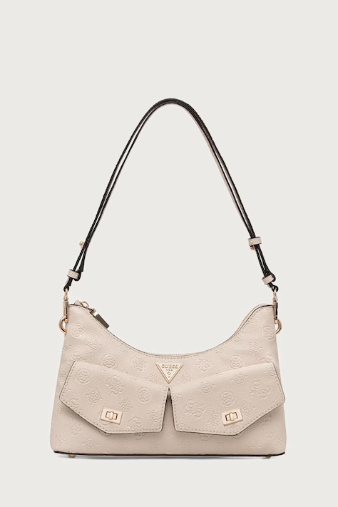 Guess torebka hobo damska z imitacji skóry BLAKE beżowa HWPD22 22180