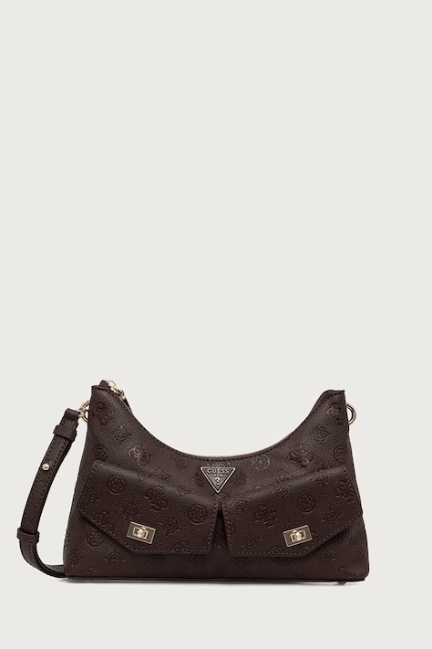 Guess torebka hobo damska z imitacji skóry BLAKE brązowa HWPD22 22180