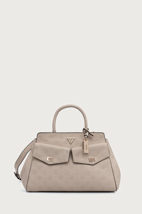 Guess torebka shopper damska z imitacji skóry BLAKE beżowa HWPD22 22070