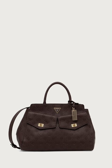 Guess torebka shopper damska z imitacji skóry BLAKE brązowa HWPD22 22070