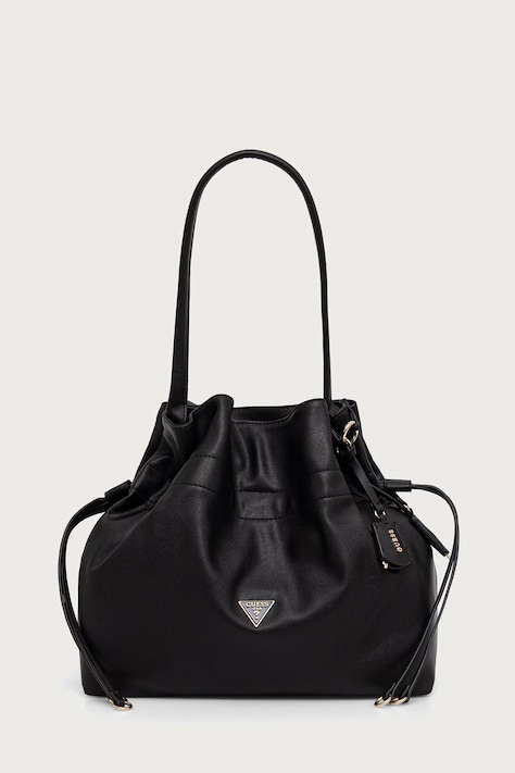 Guess torba za žene od imitacije kože KARIMA crna HWNG22 49230