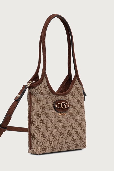 Guess torebka crossbody damska SAMANTHA beżowa HWJG23 13750