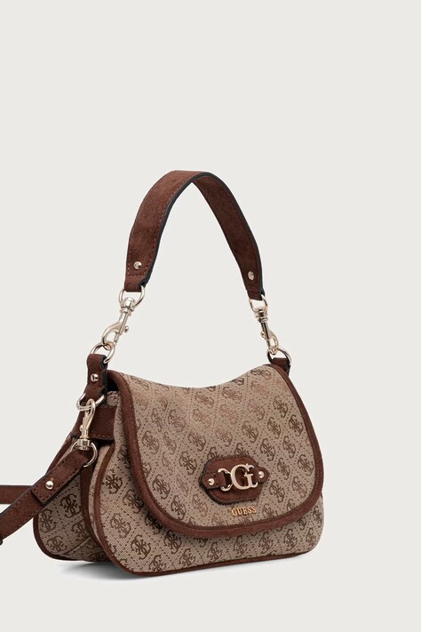Guess torebka crossbody damska SAMANTHA beżowa HWJG23 13190