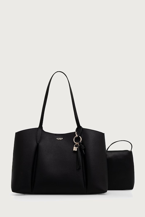 Guess torebka shopper damska z imitacji skóry MELODY czarna HWBG97 35230