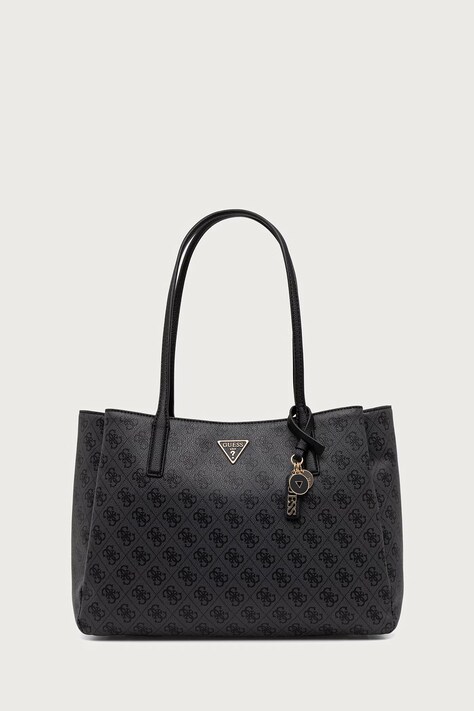 Guess kabelka typu shopper dámska z imitácie kože NOELLE II sivá HWBG96 72260