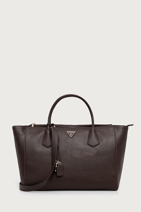 Guess Torebka shopper damska z imitacji skóry MARISSA brązowa HWBG23 33240