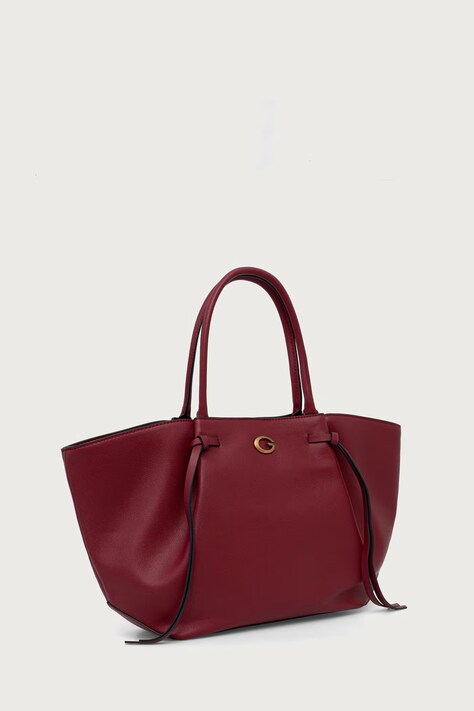 Guess Torebka shopper damska z imitacji skóry ALLEGRA czerwona HWBG22 37230