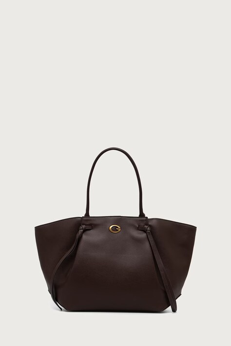 Guess Torebka shopper damska z imitacji skóry ALLEGRA brązowa HWBG22 37230