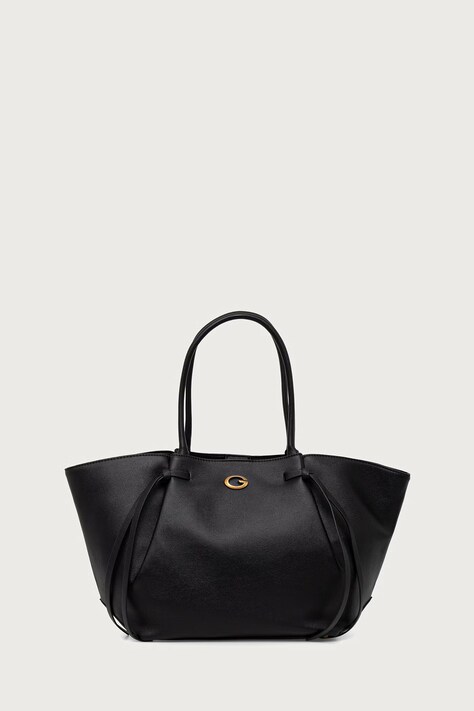 Guess Torebka shopper damska z imitacji skóry ALLEGRA czarna HWBG22 37230