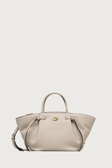 Guess Torebka damska z imitacji skóry ALLEGRA beżowa HWBG22 37060