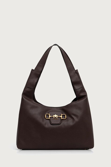 Guess torebka damska z imitacji skóry SUNSET brązowa HWBB23 14020