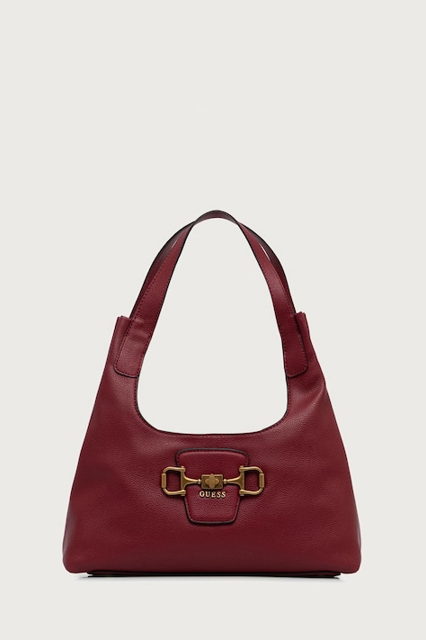 Guess torebka hobo damska z imitacji skóry SUNSET czerwona HWBB23 14010