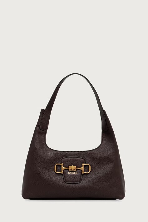 Guess torebka hobo damska z imitacji skóry SUNSET brązowa HWBB23 14010