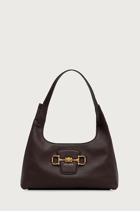 Guess torebka hobo damska z imitacji skóry SUNSET brązowa HWBB23 14010