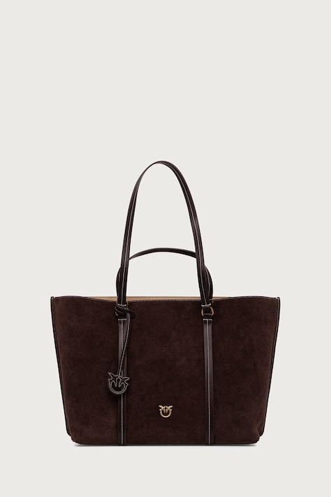 Pinko Borsa tote da donna in camoscio granata 102832 A3NP