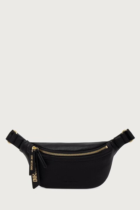 Love Moschino Nerka damska z imitacji skóry czarna JC4227PP0PKG0000