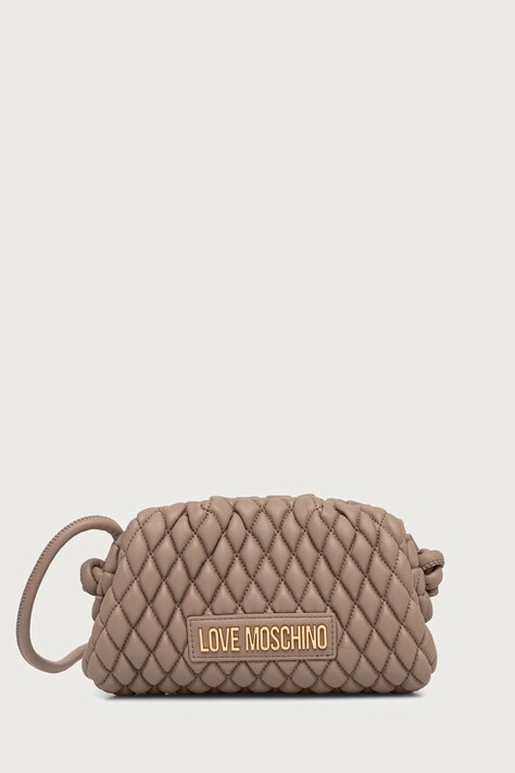 Love Moschino torebka crossbody damska skórzana beżowa JC4290PP0PK1210A