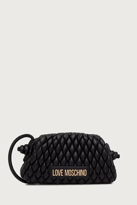Love Moschino torebka crossbody damska skórzana czarna JC4290PP0PK1200A