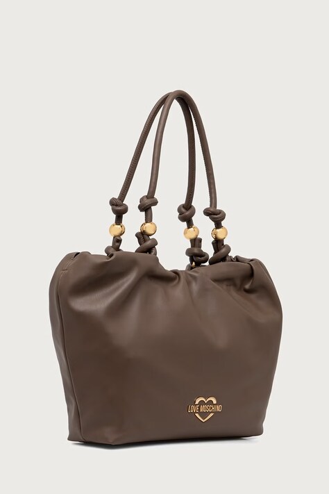 Love Moschino сумка-шопер жіноча зі штучної шкіри — AW26-TODY4C, коричневий — фото 2