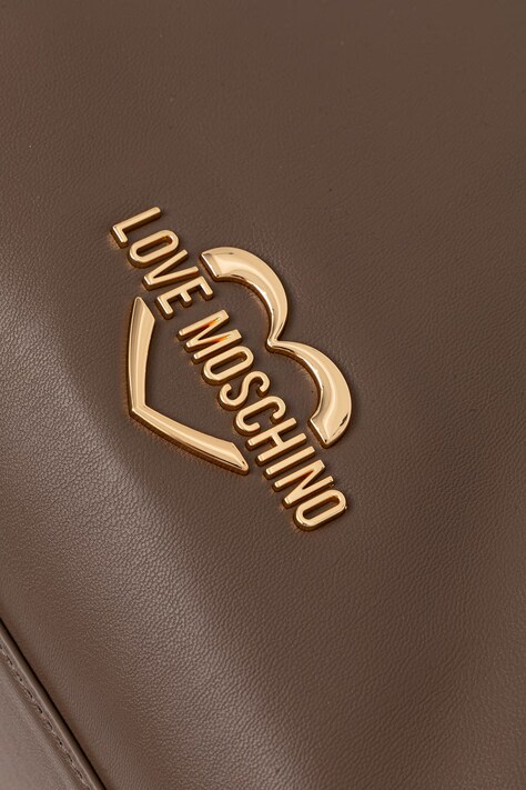 Love Moschino сумка-шопер жіноча зі штучної шкіри — AW26-TODY4C, коричневий — фото 4
