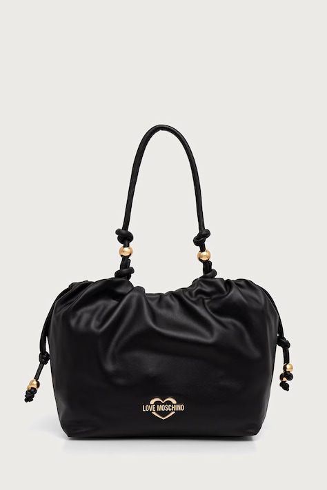Love Moschino Torebka damska skórzana czarna JC4284PP0PK1000A