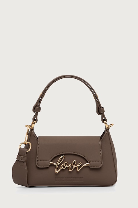 Love Moschino Torebka damska z imitacji skóry brązowa JC4268PP0PKR0203