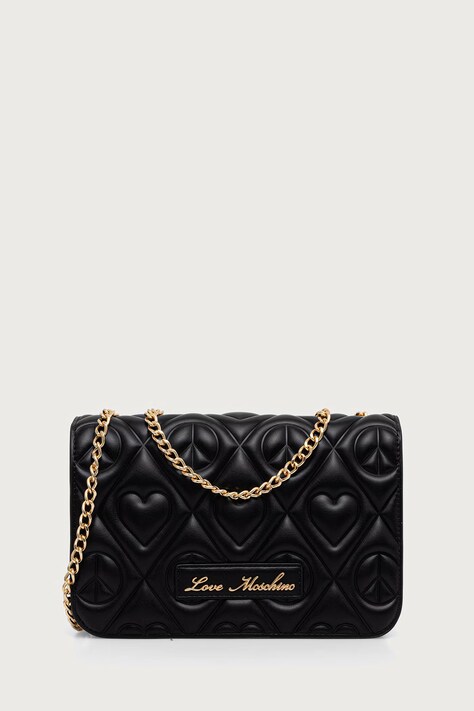 Love Moschino Torebka damska z imitacji skóry czarna JC4262PP0PKQ0000